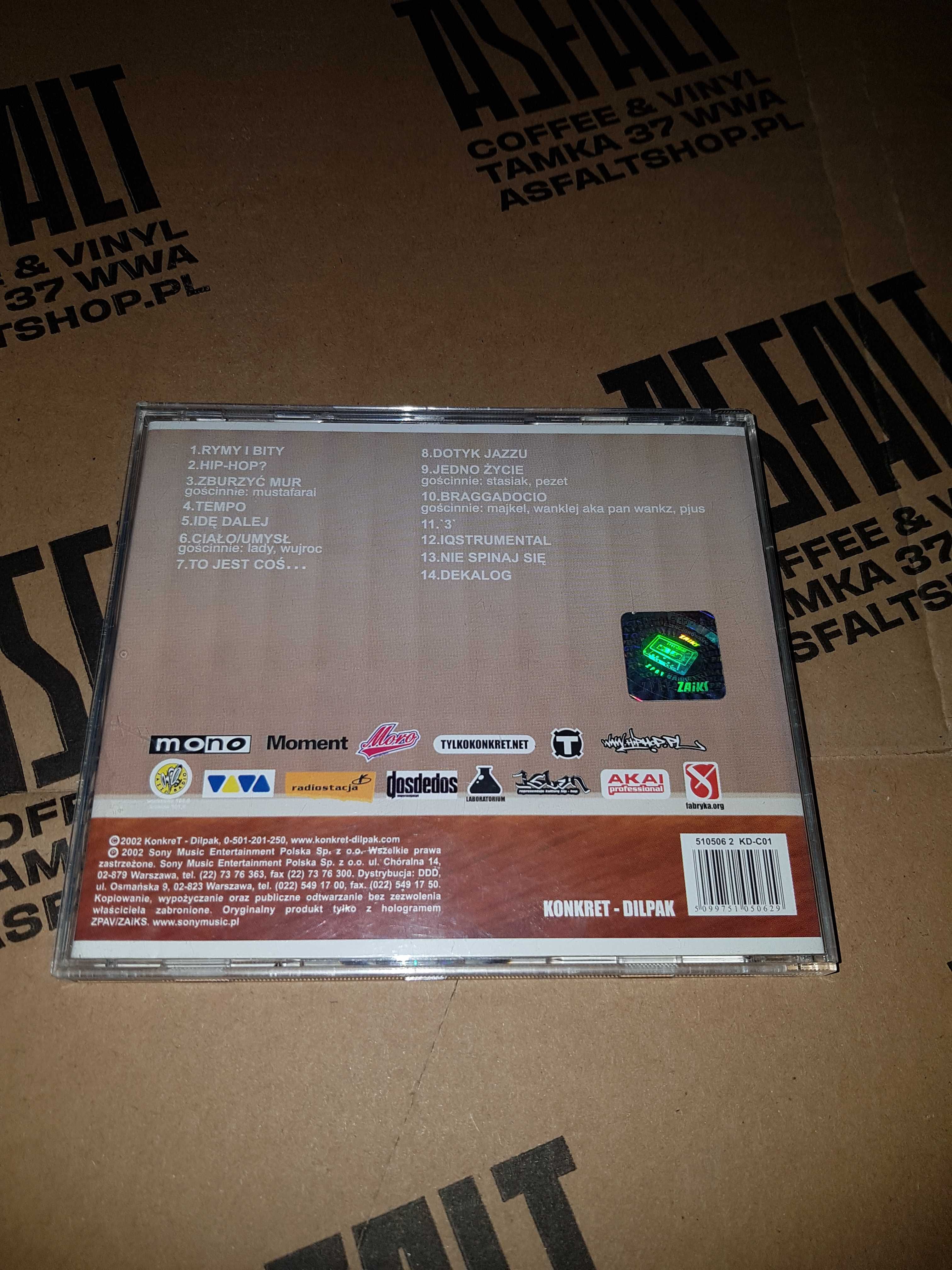 Dizkret/Praktik IQ CD (Pezet, Mes, Flexxip, 2cztery7) JAK NOWA HIP HOP