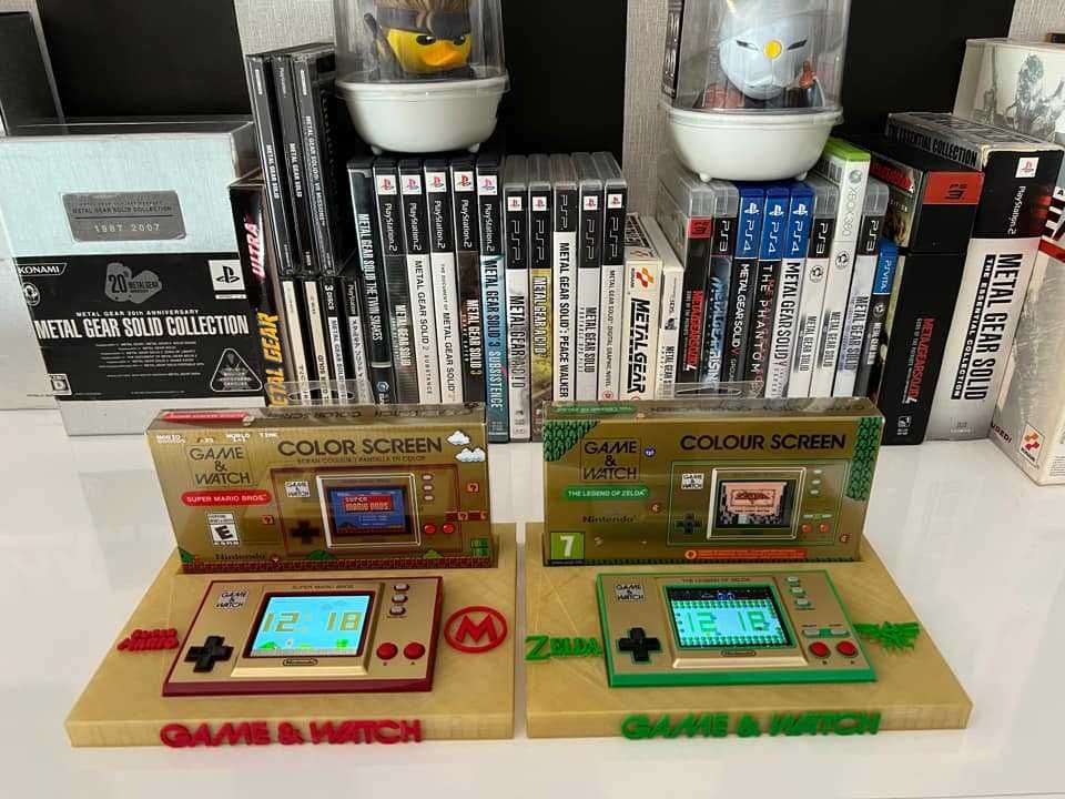 3D Retro Eletro - Suportes XL Gameboy, Game&watch, Switch e outros