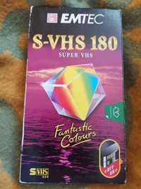 Kaseta video EMTEC 180 nowa w technol. SVHS S-VHS 180 SUPER VHS CHROME