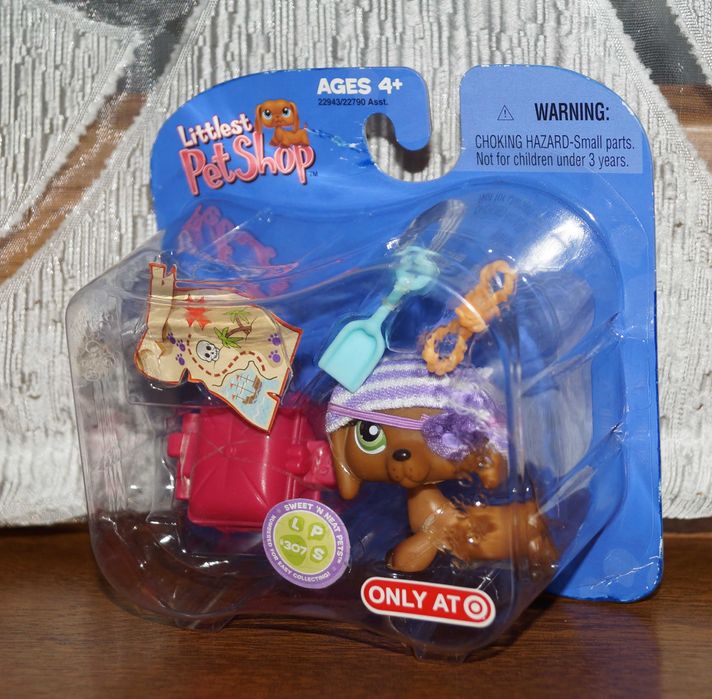 Littlest Pet Shop LPS jamnik #307 oryginalny zestaw w pudełku nowy