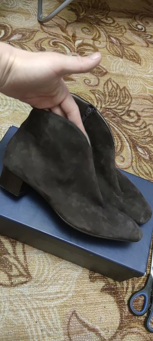 Женская замшевая обувь 39 р fatte a maro италия