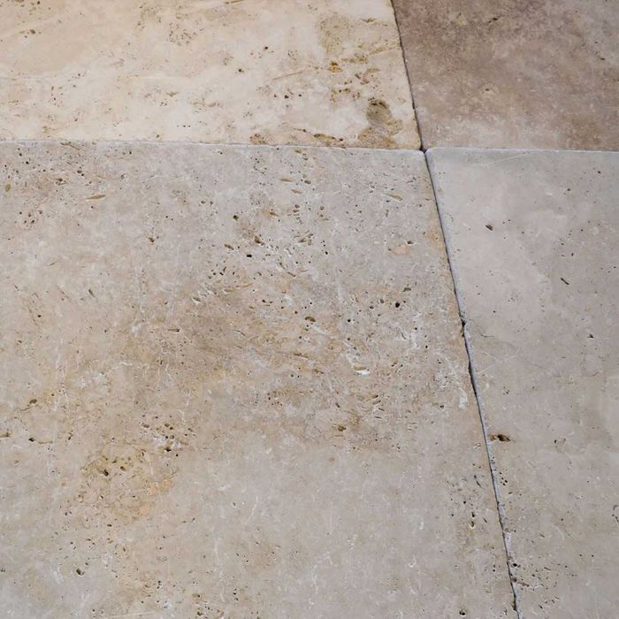 Płytki Trawertyn Classic Mix bębnowany komplet 0,742 m2