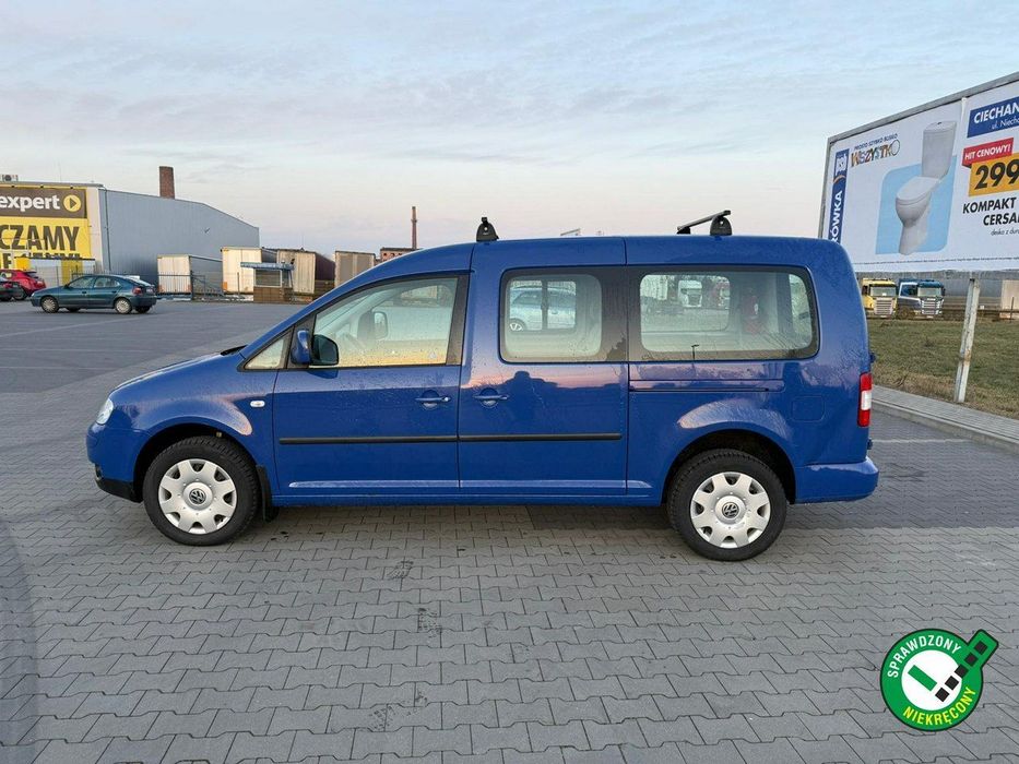 Volkswagen Caddy VW Caddy MAXI 2.0MPI LPG Nowy Gaz 5 osobowy