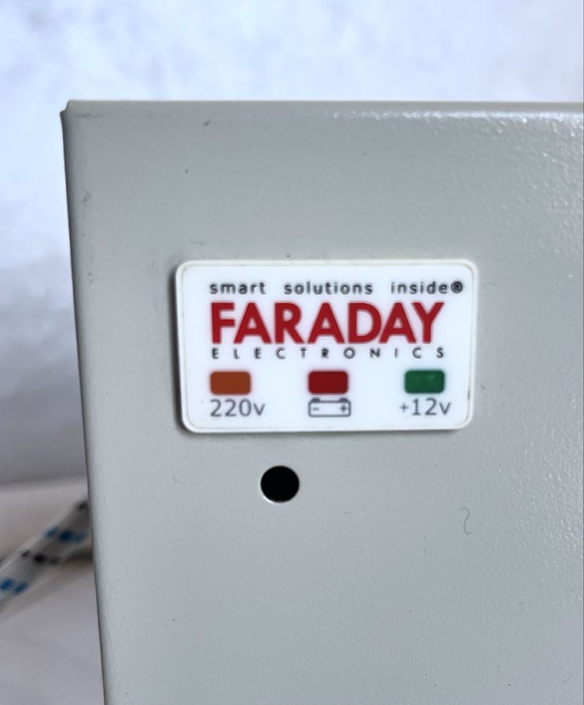 Блок безперебійного живлення 12 В для охоронних систем Faraday