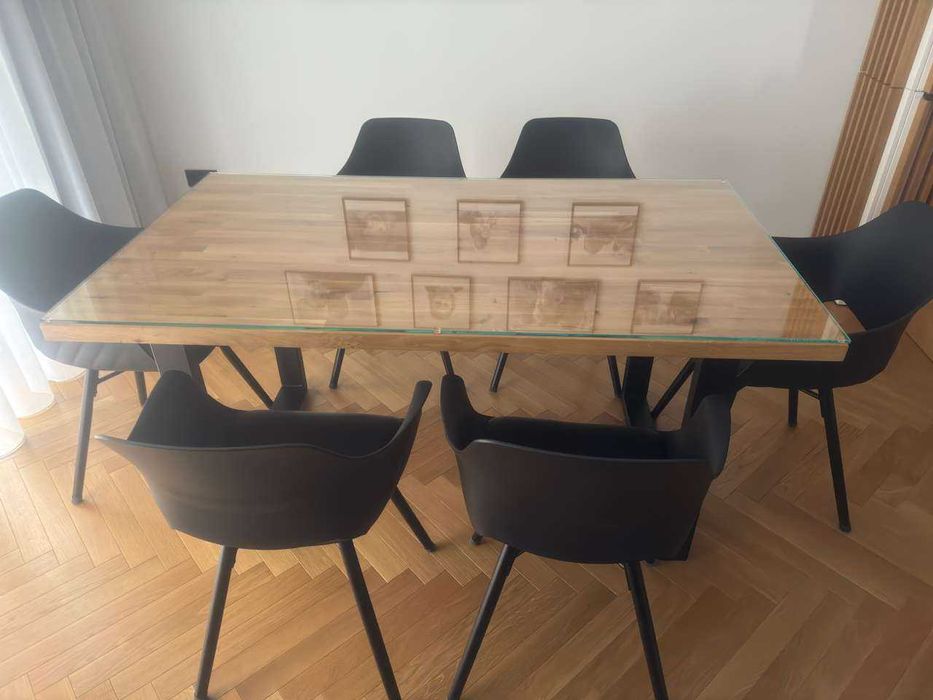 OKAZJA! Stół do jadalni, dębowy, olejowany + GRATIS - STAN IDEALNY!