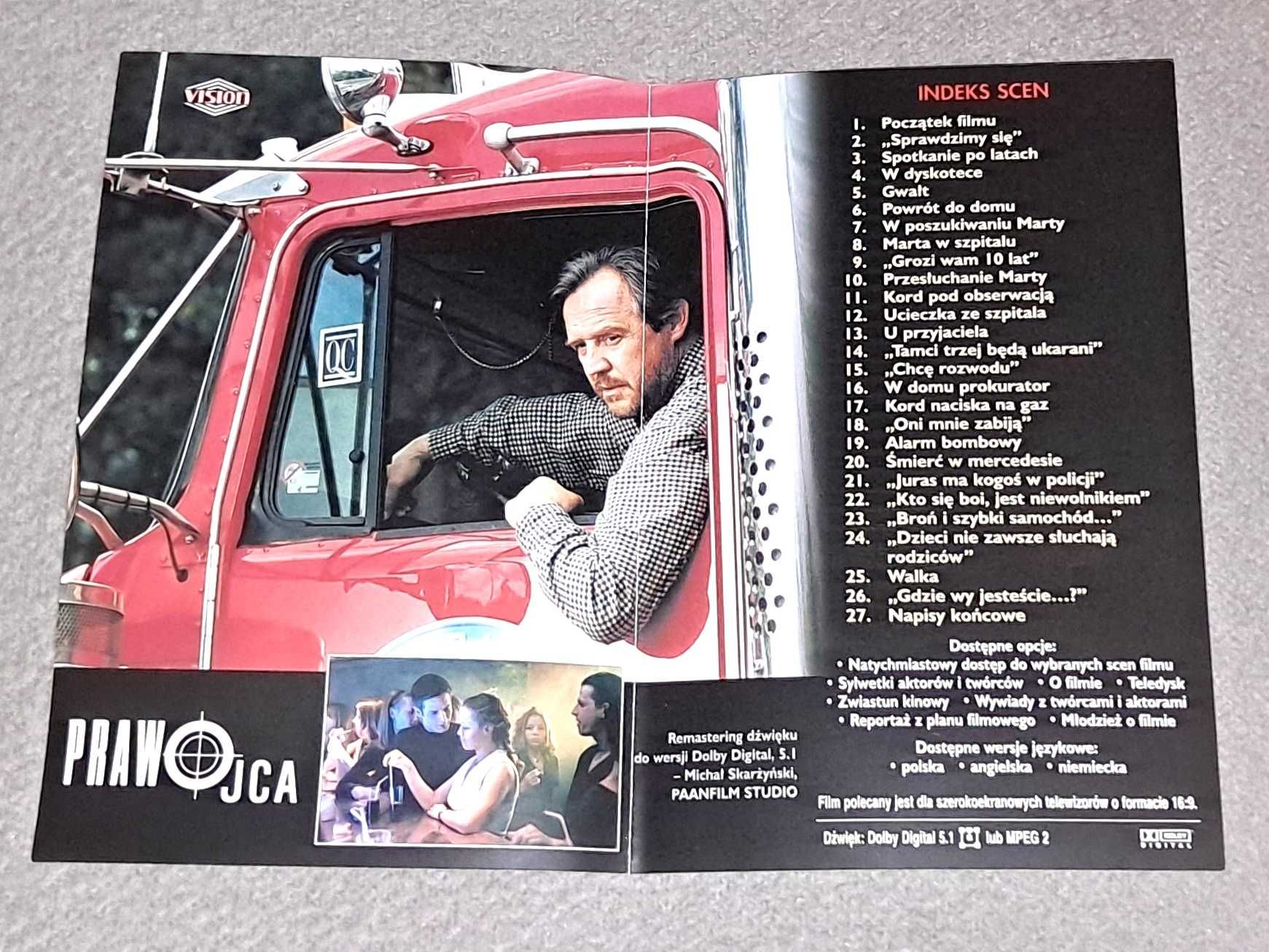 film na DVD prod polskiej pt. "PRAWO OJCA"  (1999 r) - stan idealny