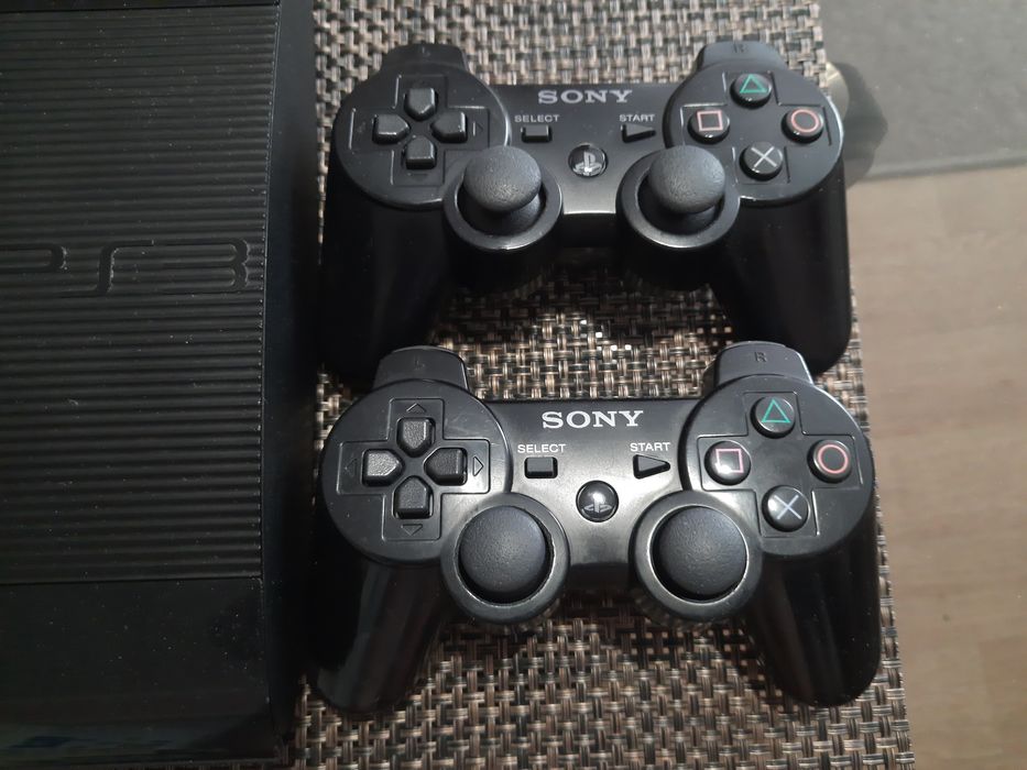 PS3 Super Slim 500gb +45 игр Gta 5, San Andreas/Mortal/God of War/Fifa