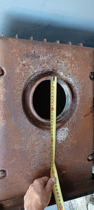 Wklad grzewczy do pieca kaflowego żeliwny