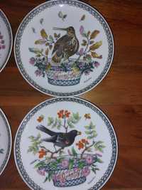 Kolekcja talerz na ścianę jak obraz ptaki porcelana Hutschenreuther 8