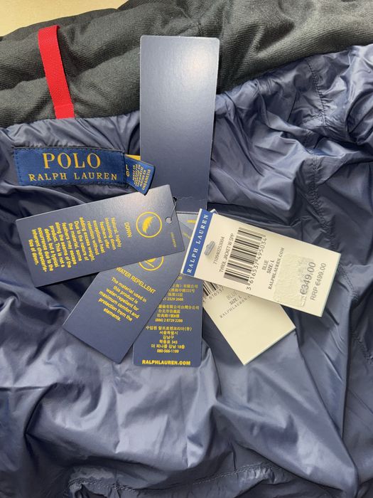 Puffer jacket polo ralph lauren