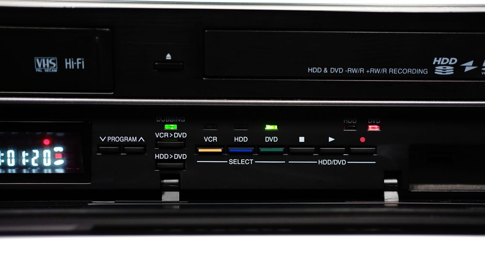 KOPIARKA z HDD i HDMI * Kopiuj VHS na DVD kasety na płyty Toshiba 100%