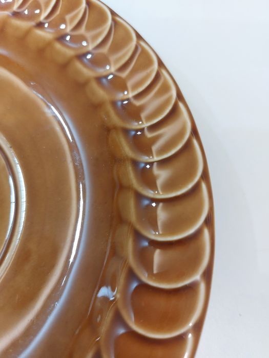 Talerzyk spodek jasnobrązowy Pagnossin vintage 16cm