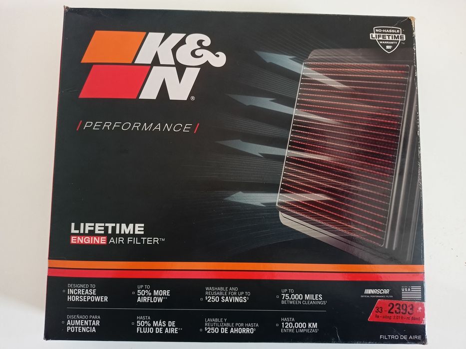 Wkładka filtra powietrza filtr sportowy K&N 23-93