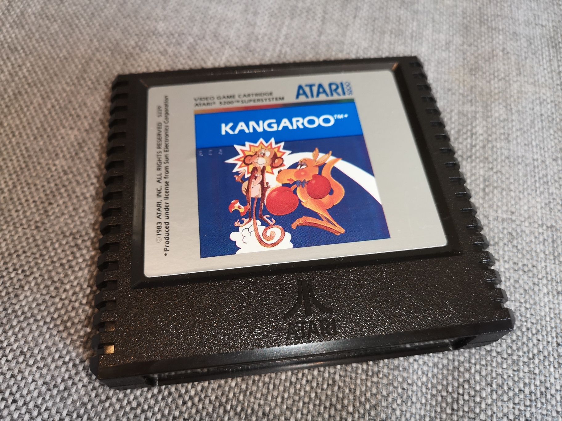 Kangaroo ATARI 5200 gra +instrukcja (RETRO 1983) rzadkość na rynku