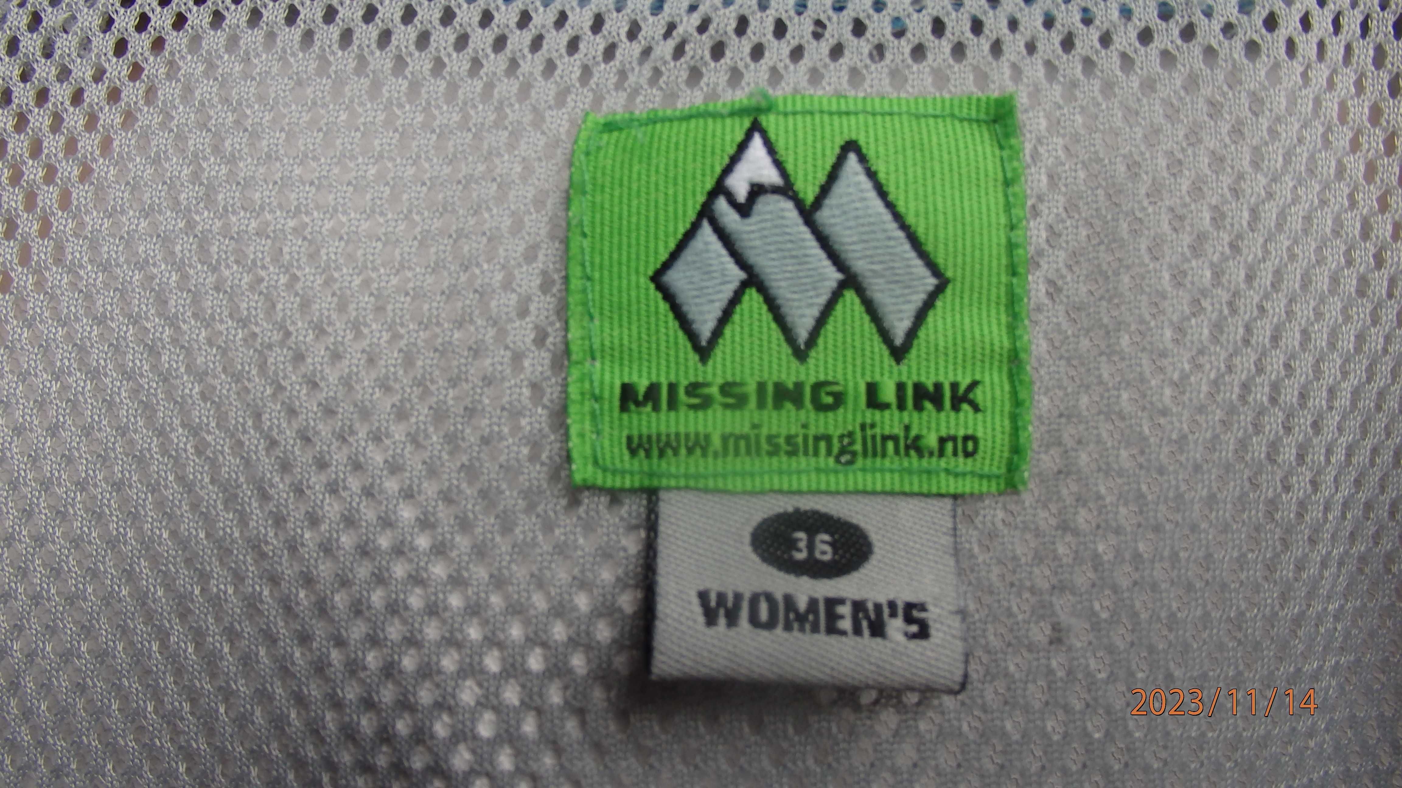 Kurtka damska lekka z kapturem Missing Link rozmiar 36.