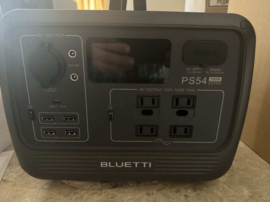 Зарядна станція BLUETTI PS54 700W/537Wh US версія