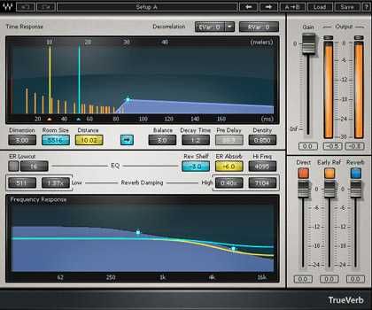 Waves TrueVerb - Wtyczka VST plugin efekt reverb PC Mac AAX