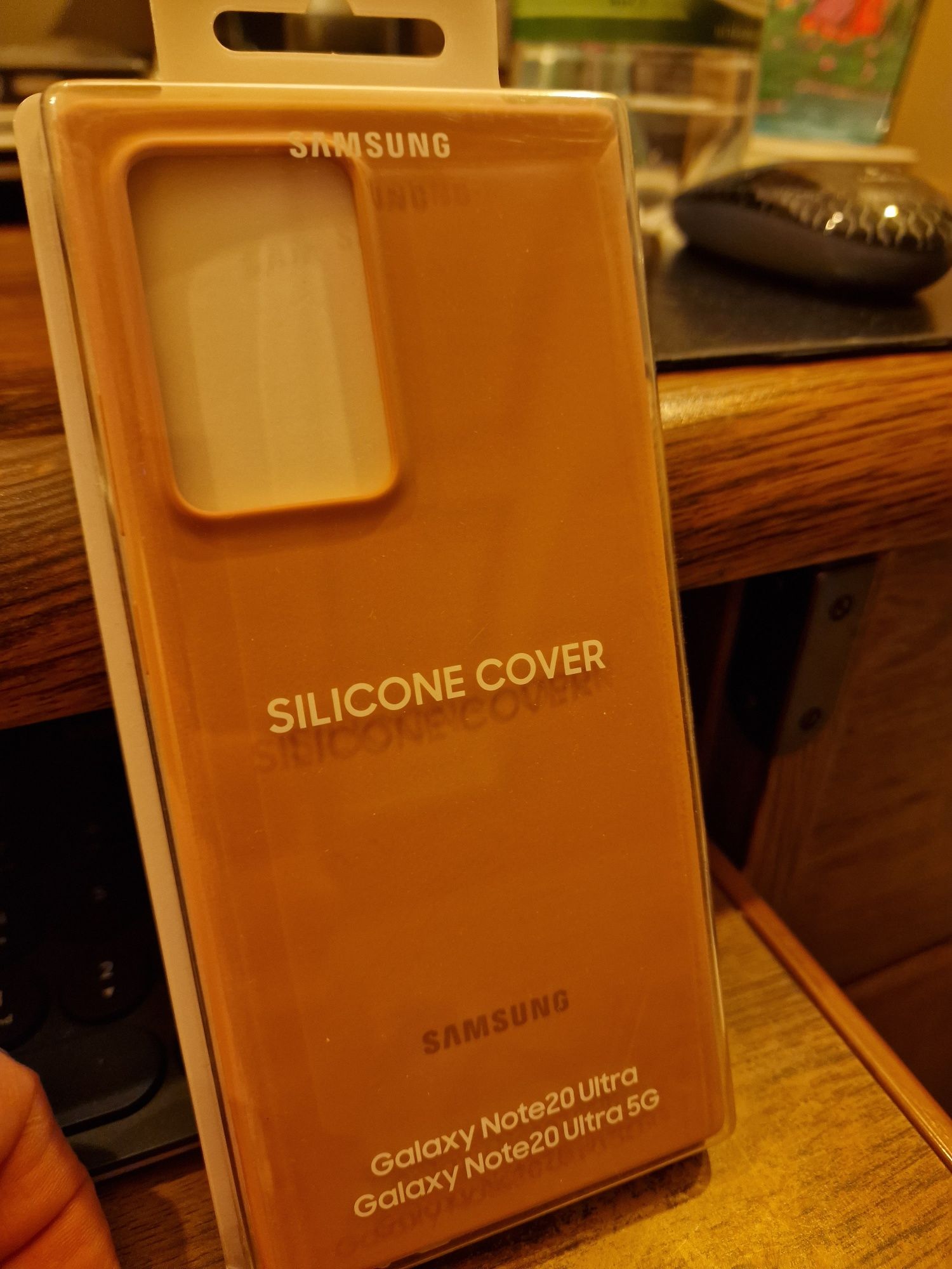 ETUI Silicone Cover do Note20 Ultra 5G Nowe Różowe