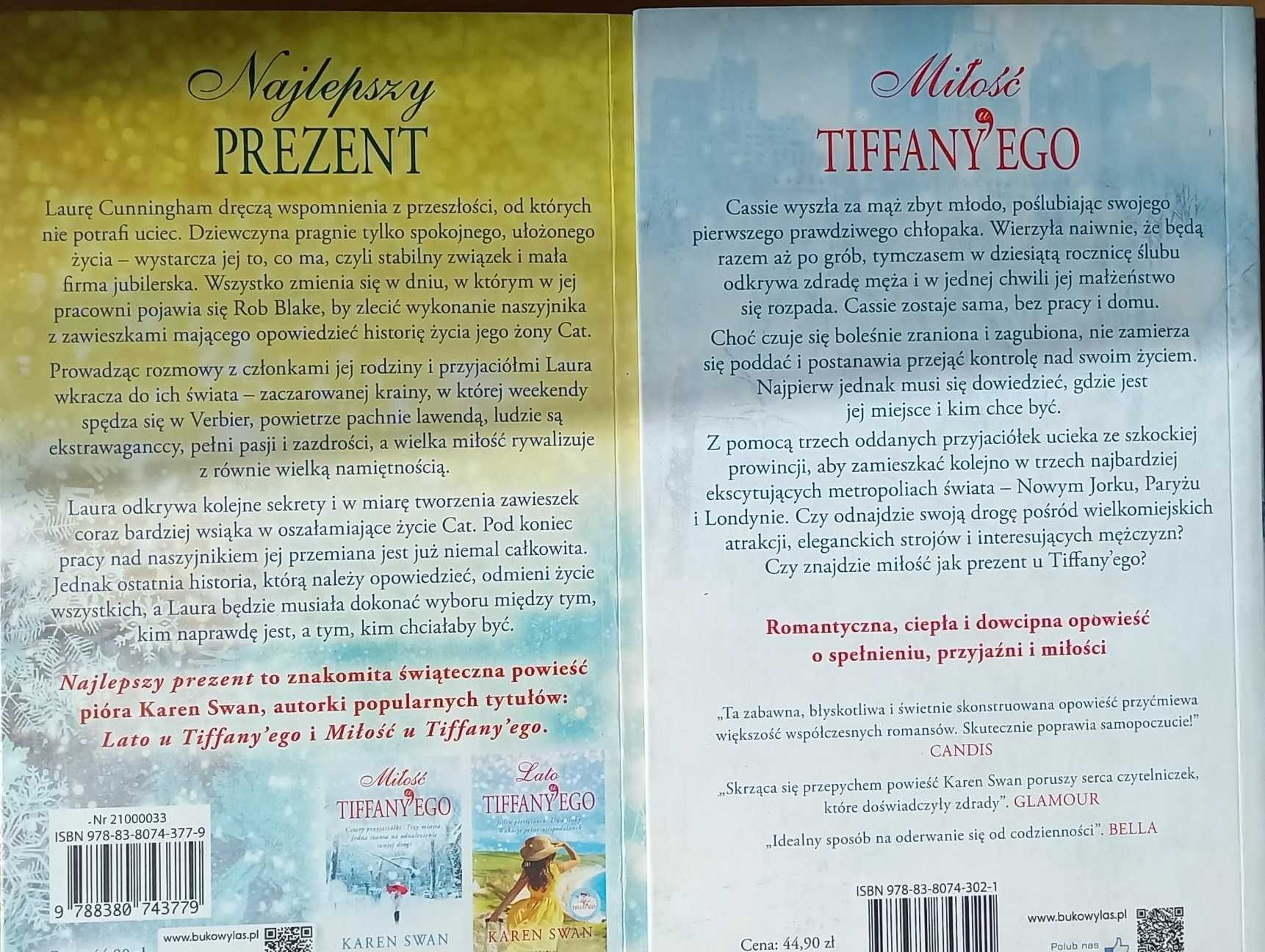 Najlepszy prezent / Miłość u Tiffany'ego, Karen Swan