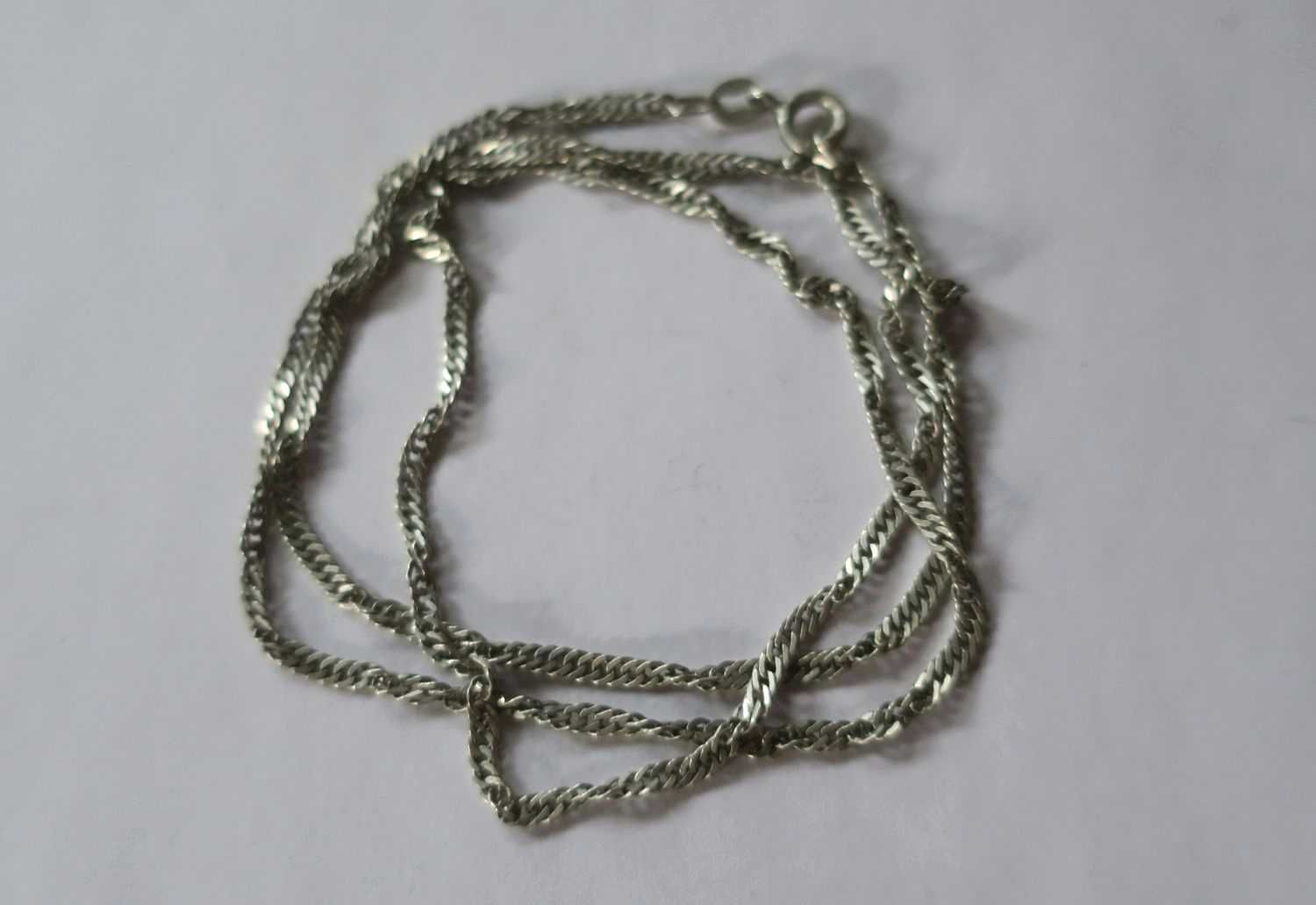 Srebrny łańcuszek 54,5 cm srebro 925