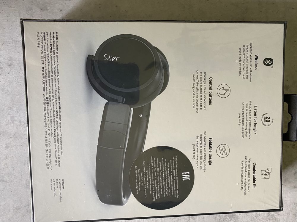 Słuchawki bezprzewodowe -jays x-five wireless