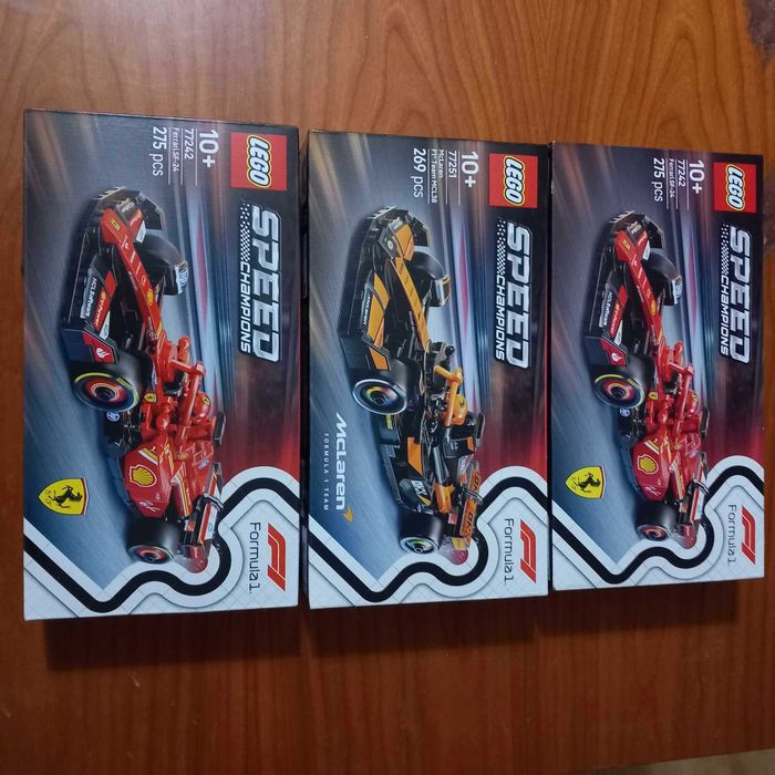 Lego Formula 1 Speed Champions Ferrari e McLaren NOVO