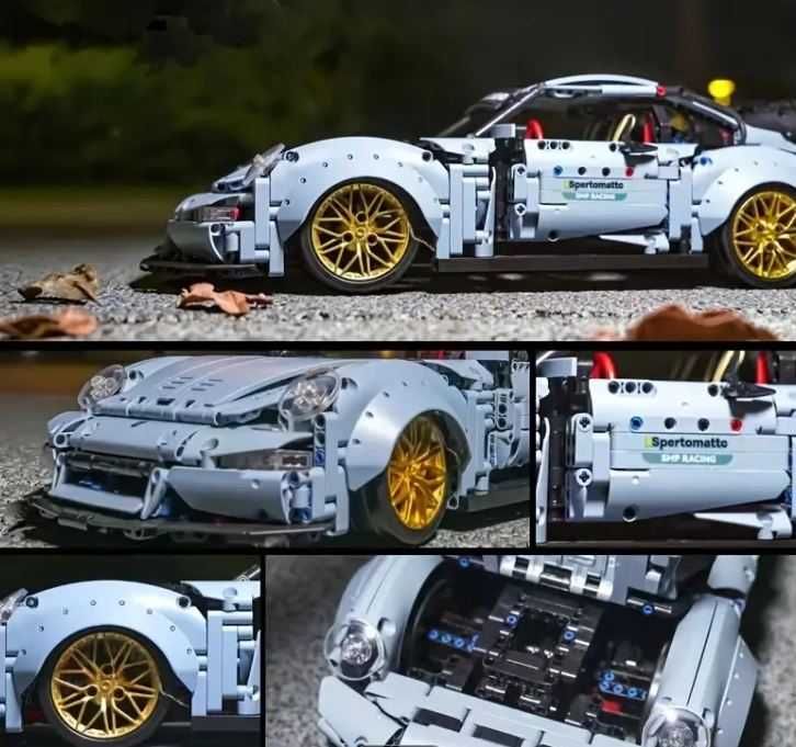 NOWY Zestaw klocków komp. z LEGO 42056 porsche 911 GT3 RS 2100 element