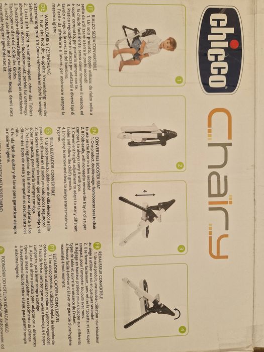 Cadeira Papa CHICO CHAIRY 6M+