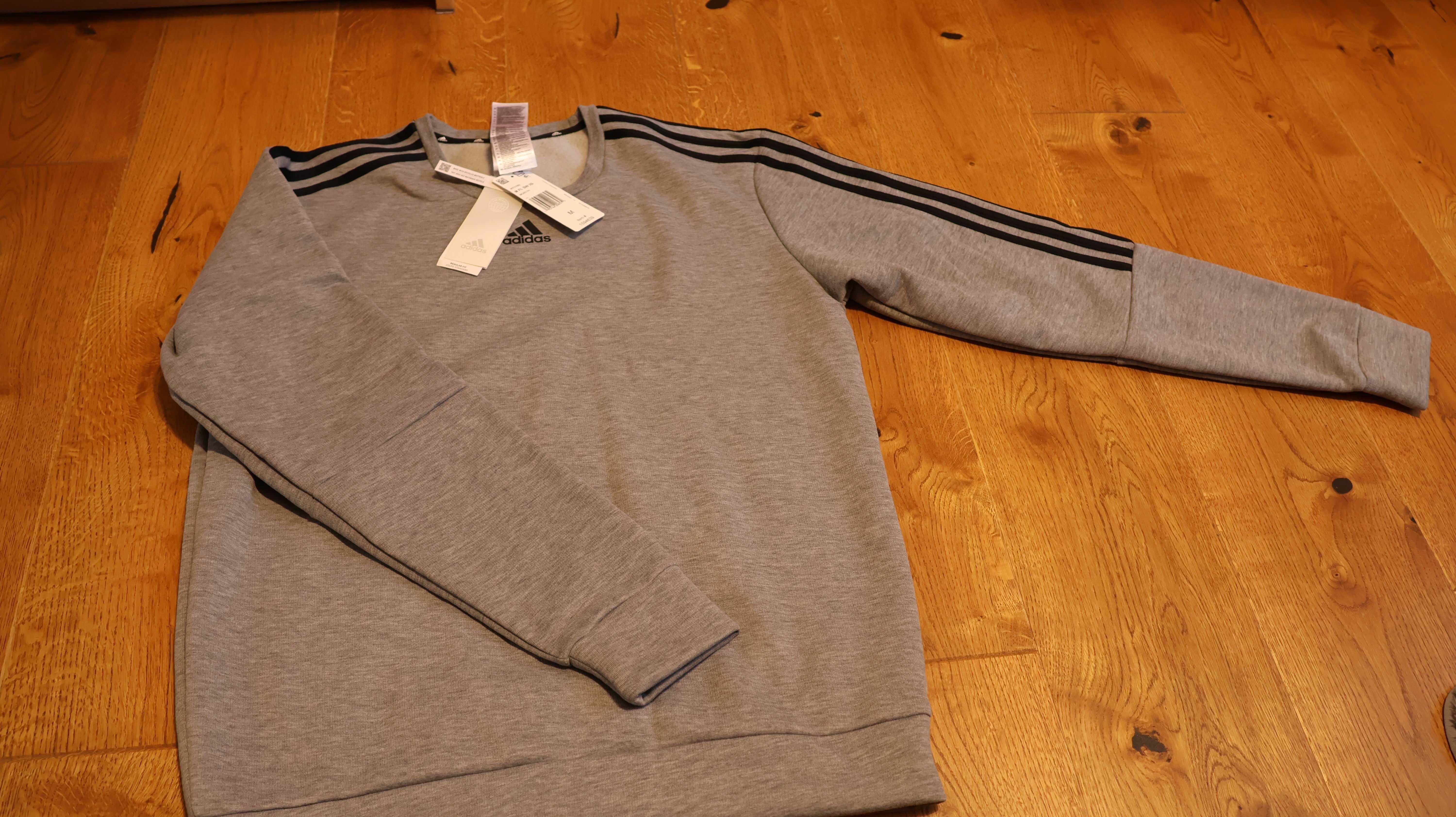 Adidas bluza szara męska rozmiar M ocieplana