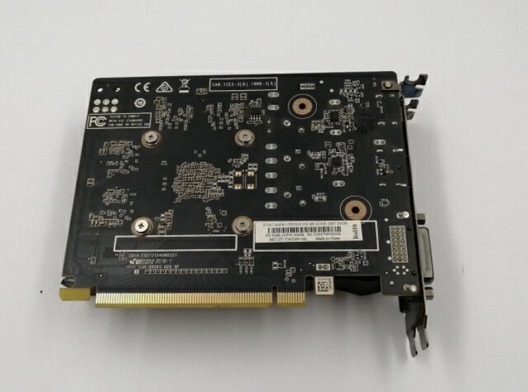 GeForce GTX1650 OC Zotac Gaming 4GB GDDR5