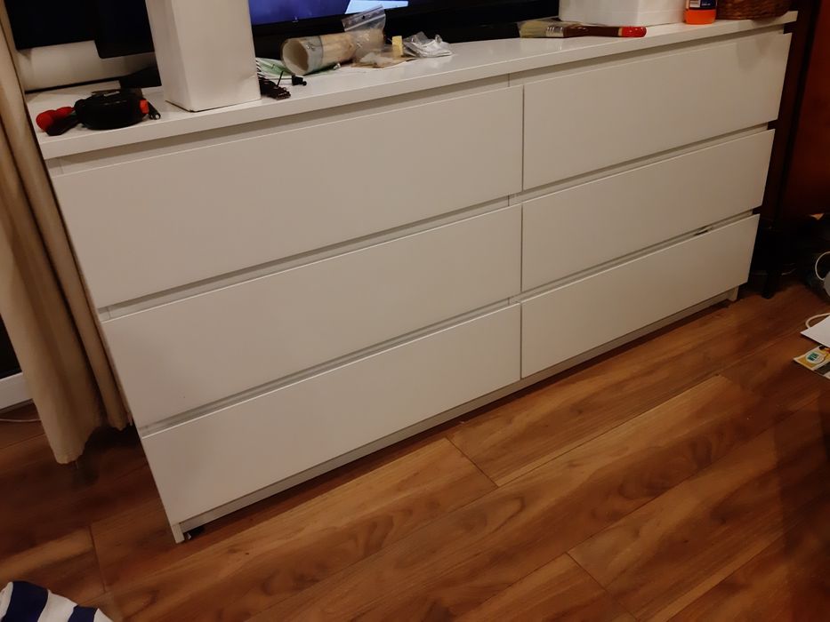 Komoda Malm IKEA 6 szuflad