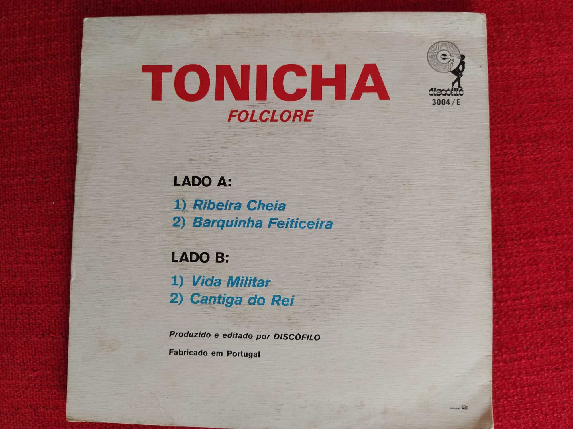 Single Tonicha Folclore - Ribeira Cheia + Vida Militar e outros