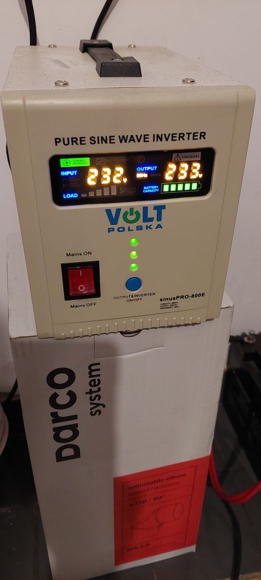 Zasilacz awaryjny Volt sinus  pro 800E