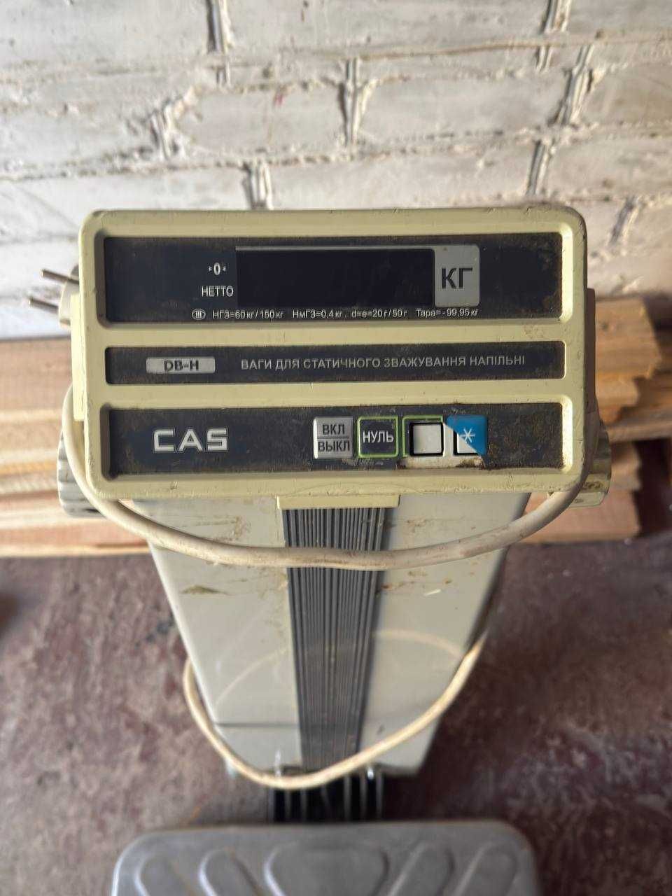 Ваги торгові CAS DB-150H 150кг