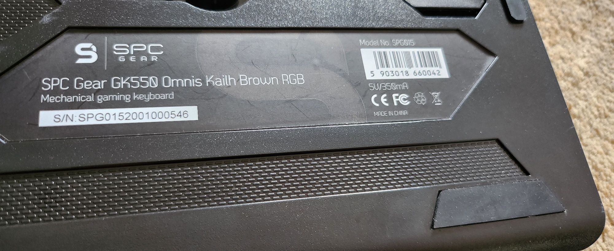 GK550 Omnis Kailh Brown RGB klawiatura mechaniczna