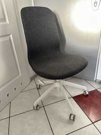 Krzesło obrotowe Ikea, szare