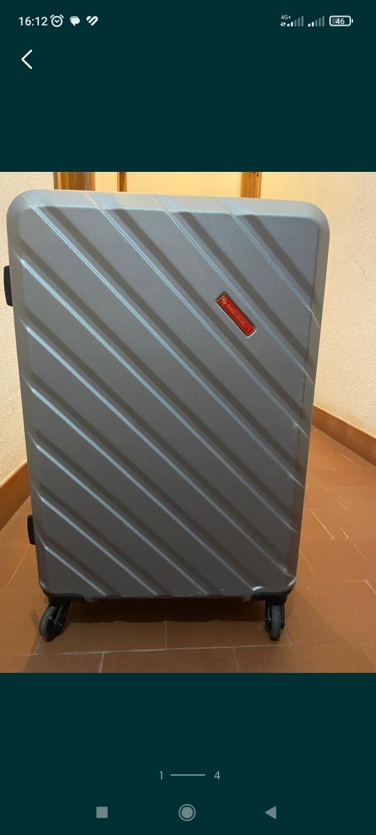 Mala de Viagem Premium – Leve, Espaçosa e Super Prática!