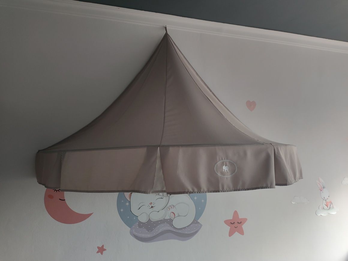 IKEA CHARMTROLL - baldachim daszek namiot nad łóżeczko dziecięce