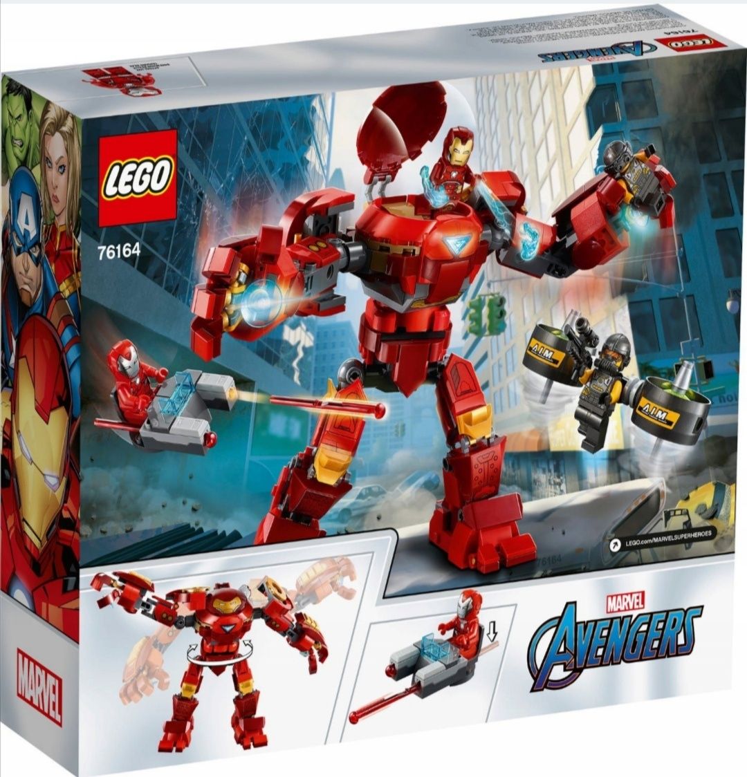 LEGO Marvel Super Heroes 76164 - Hulkbuster Iron Mana kontra agenci