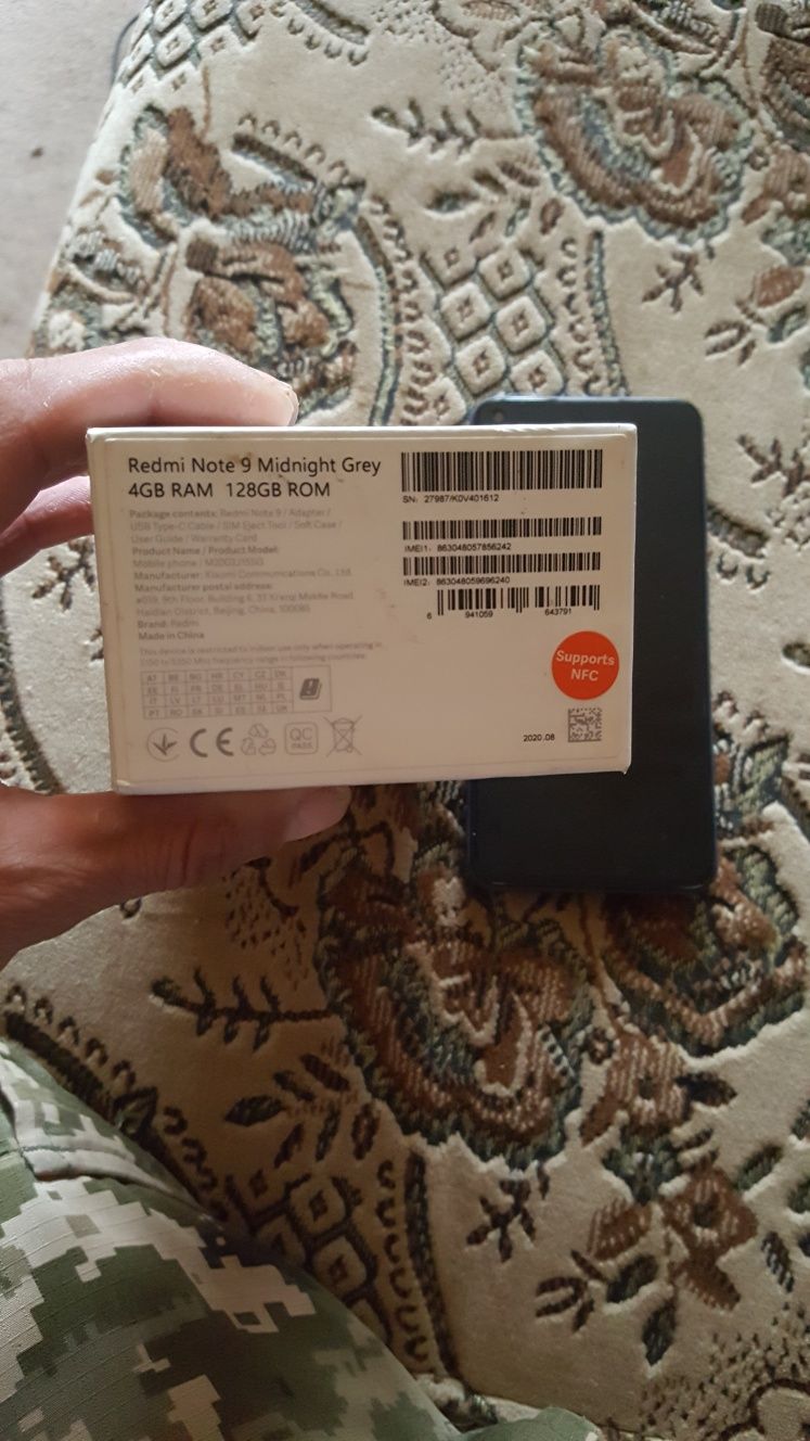 Redmi Note 9. 4/128gb