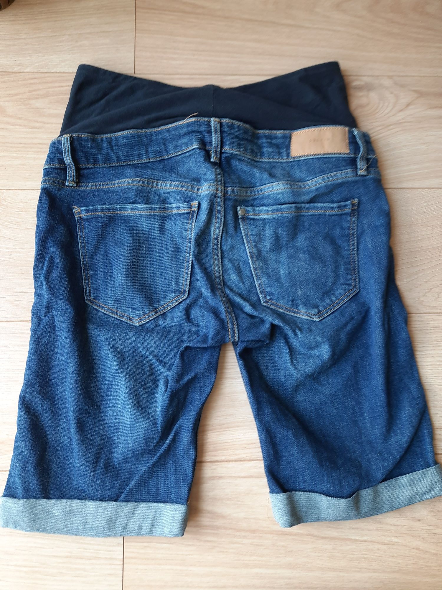 Spodenki szorty jeansowe 36 h&m mama ciąża