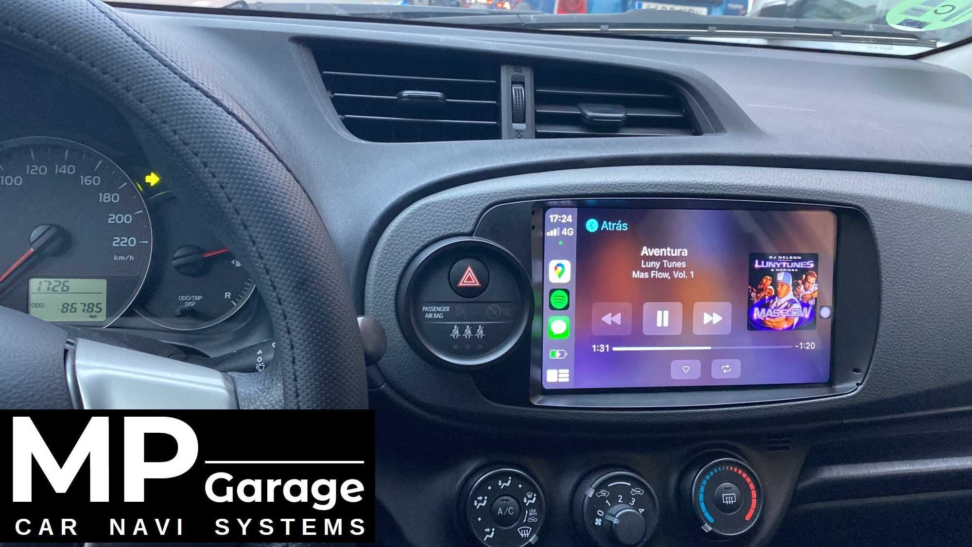 TOYOTA YARIS Radio Android Qled 4G CarPlay/AA LTE Montaż