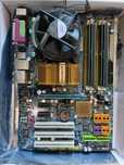 Комплект мат. плата Gigabyte P35-DS3R+Core2DuoE6550+4GgbDDR2800