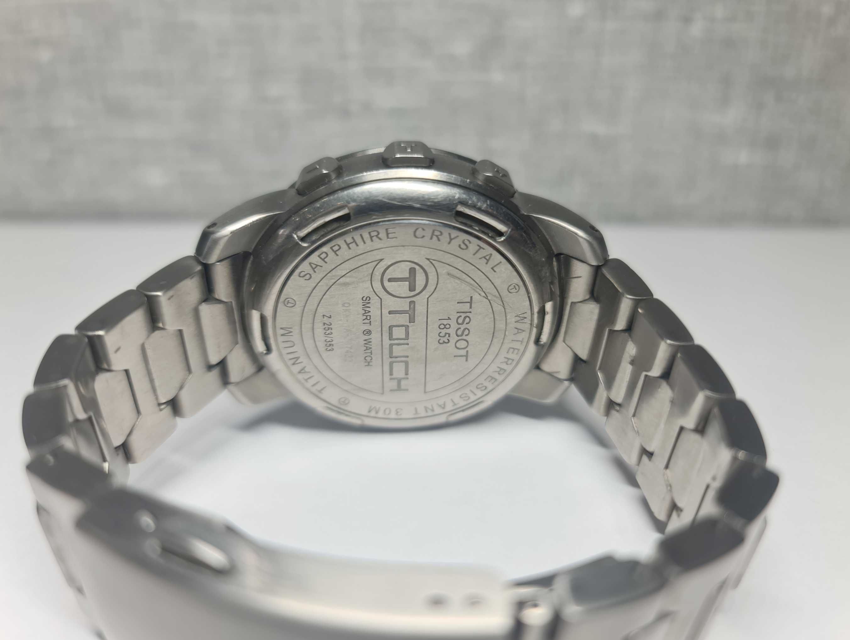 Чоловічий годинник Tissot T-Touch 41mm Titanium Compass Chronograph