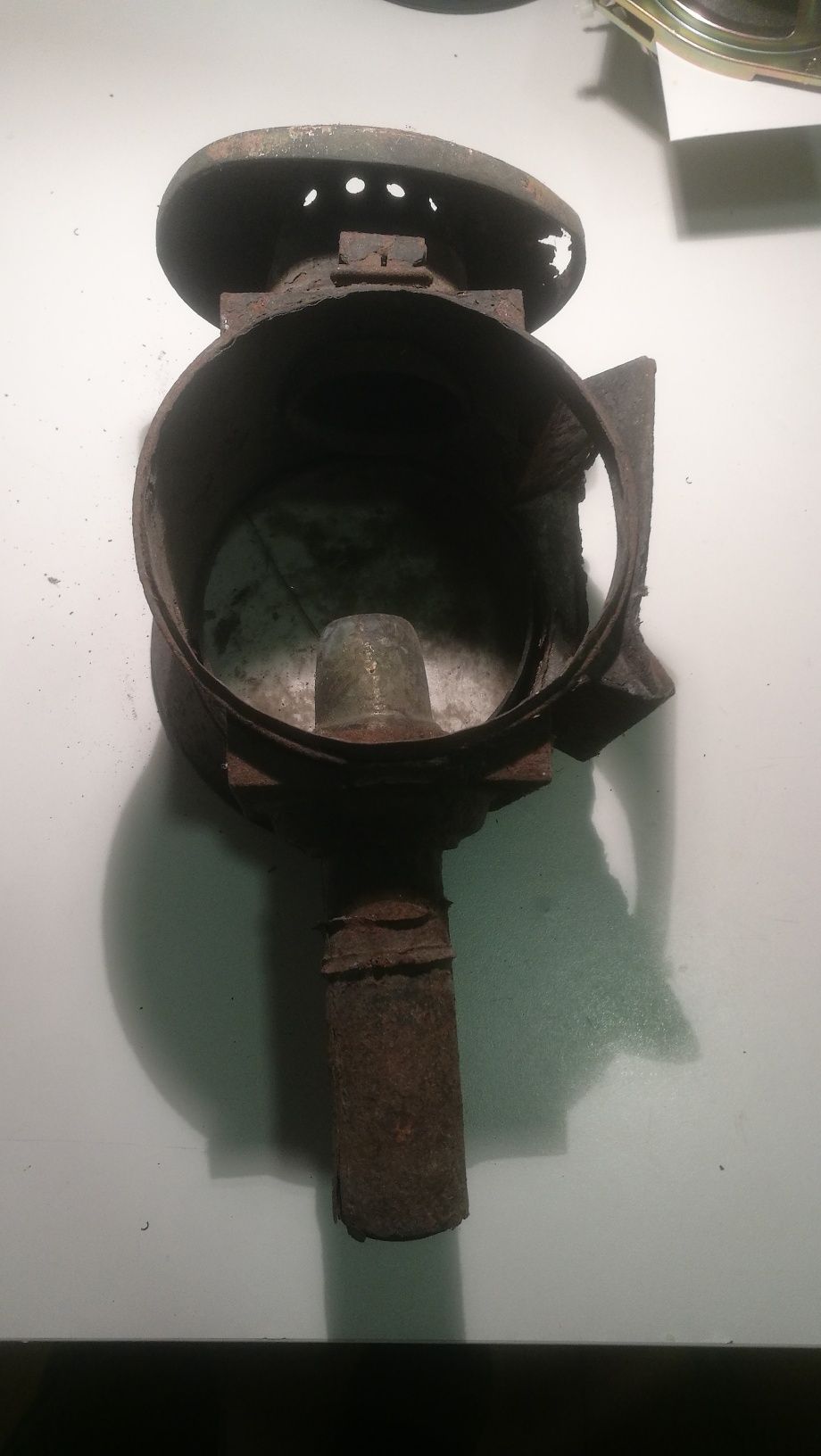 Stara lampa naftowa, lokomotywa, górnicza,bryczka,stary pojazd