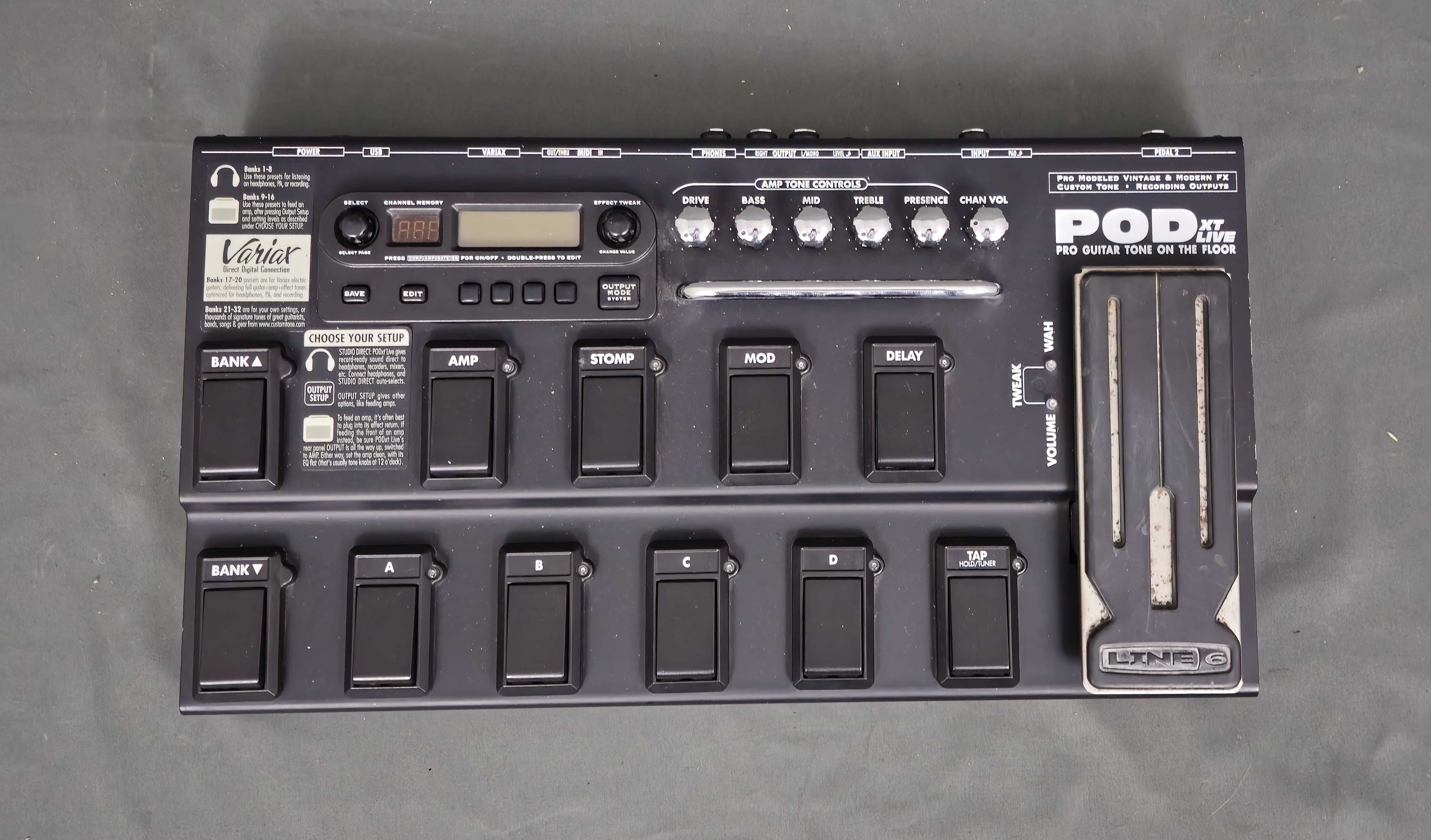 Line 6 Pod xt Live podłogowy procesor efektów