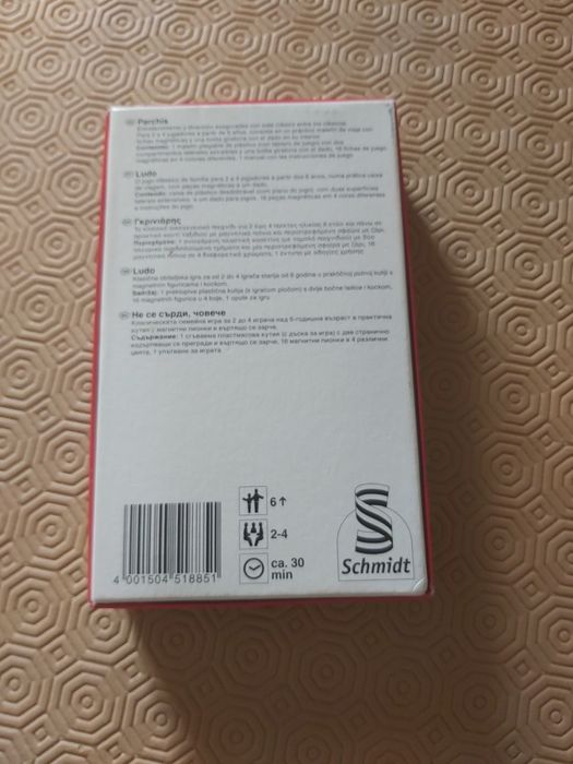 Ludo Magnético jogo tabuleiro