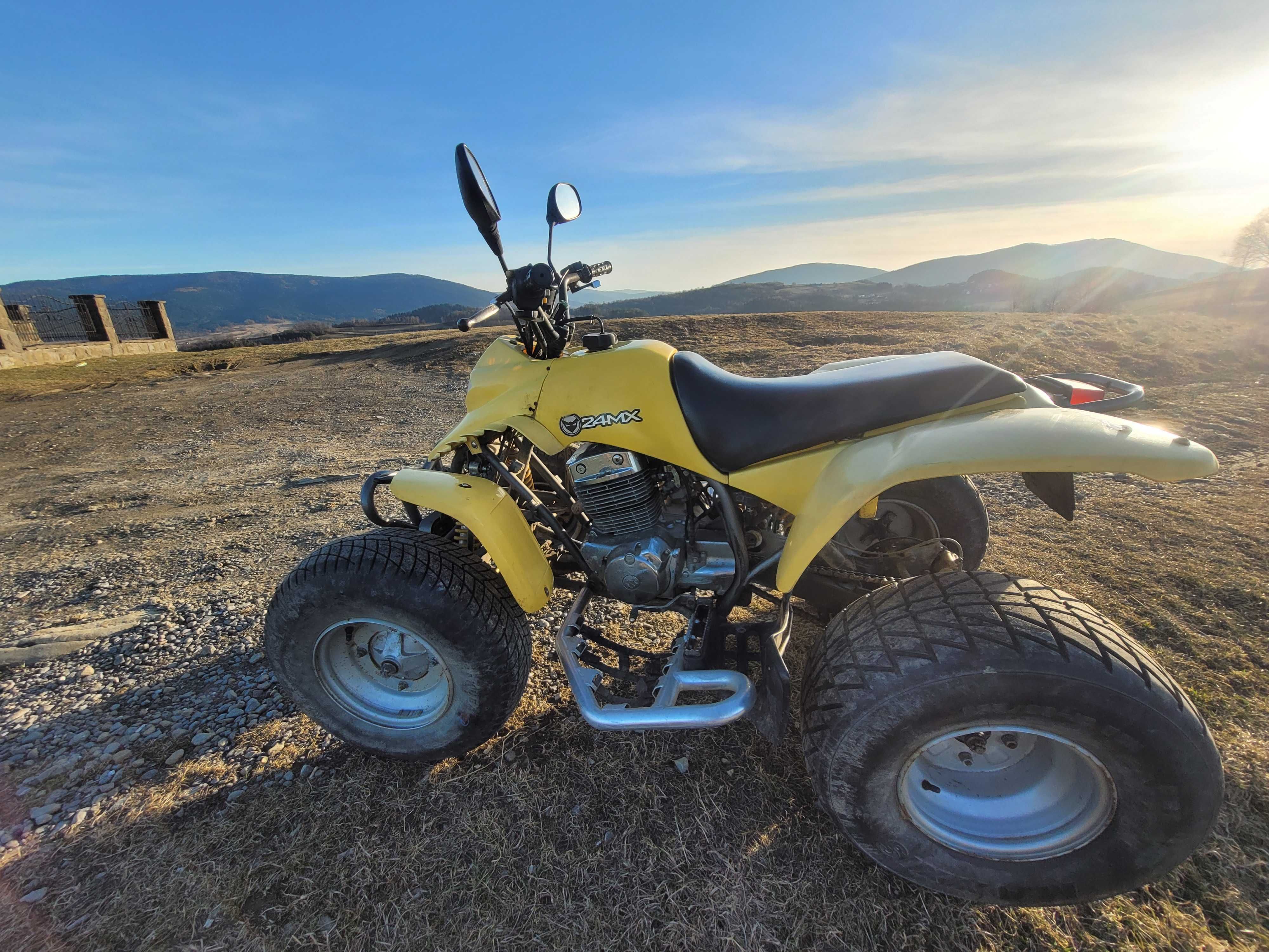 Quad SMC Barossa 250, zarejestrowany, dwa komplety kół.
