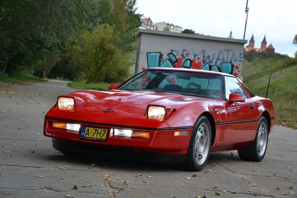 Chevrolet Corvette C4 5.7 V8 L98 Z51 Kanada Targa Klimatyzacja Tempomat Zabytek Serwis