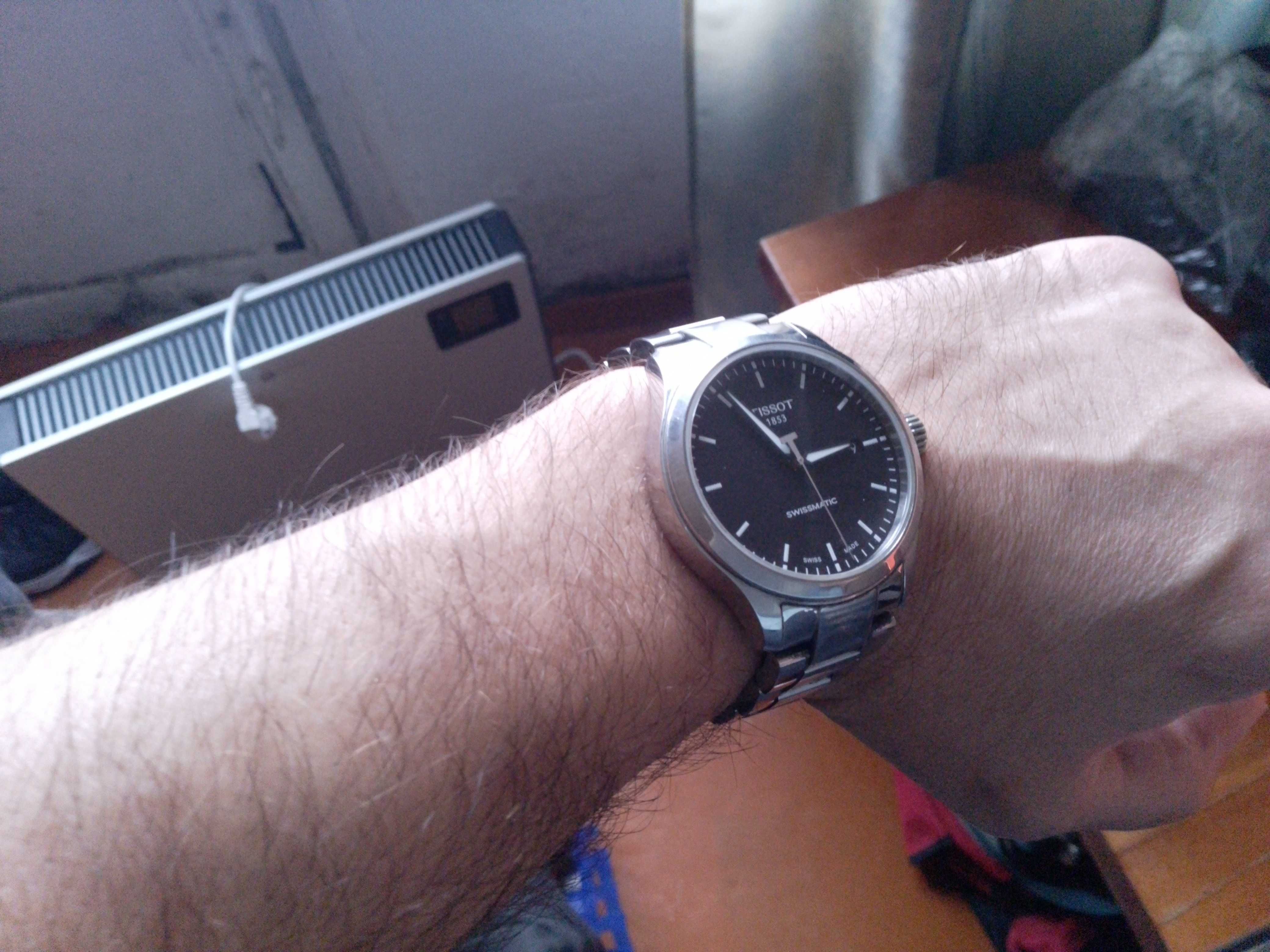 Великий швейцарський  годинник Tissot Gent XL Swissmatic ориг, знижка